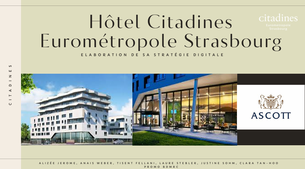 Rendu hôtel Citadines