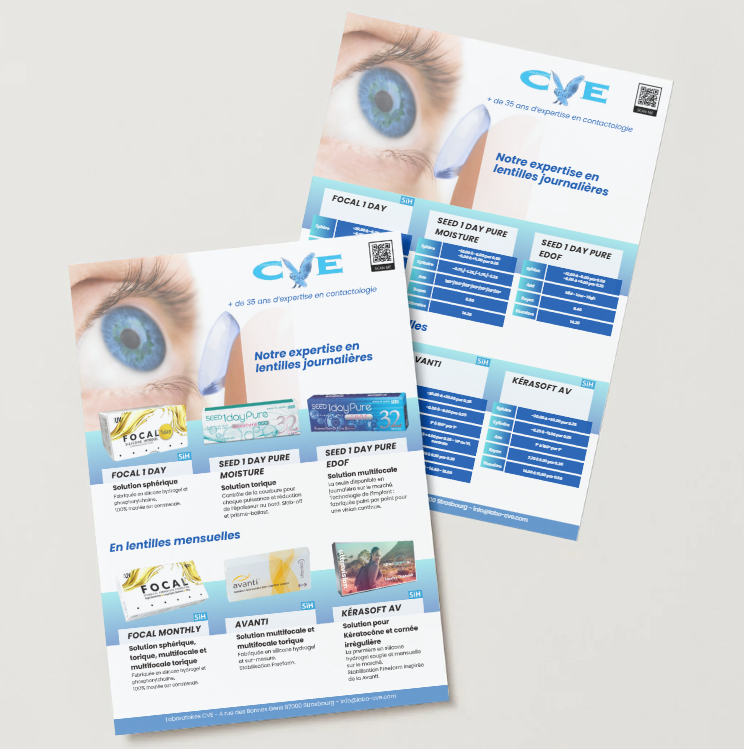 Fiche produits principaux CVE